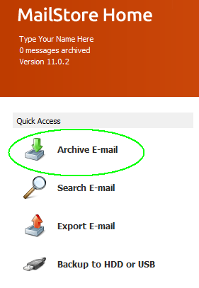 MailStoreHome-Click-Archive